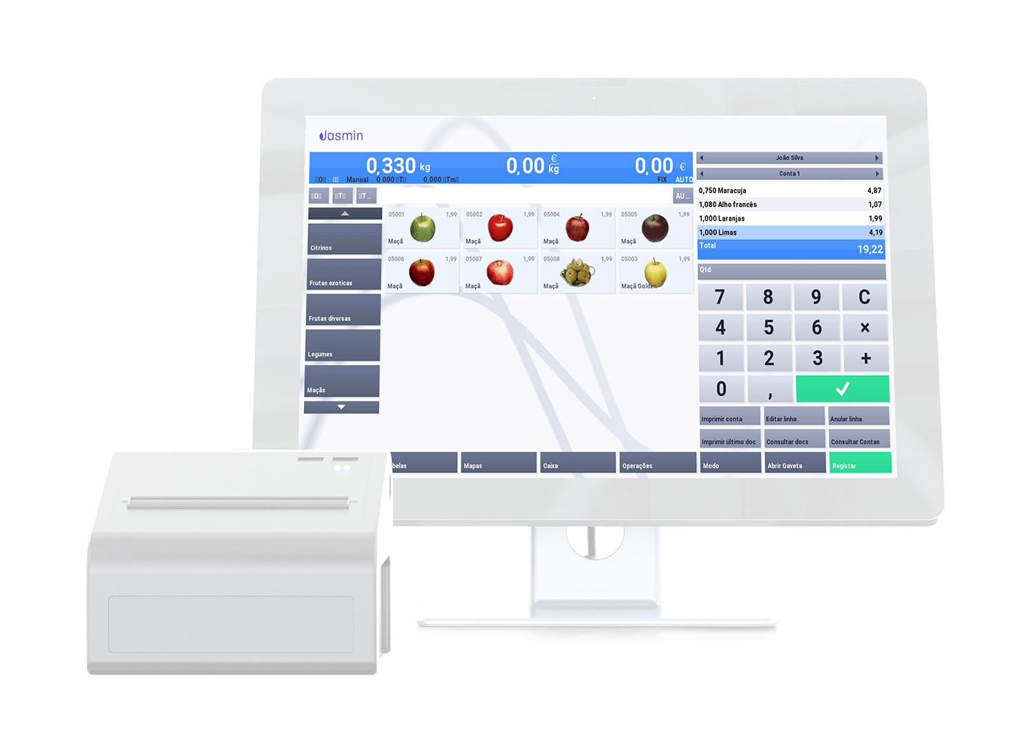 POS fácil de usar - Software de faturação online